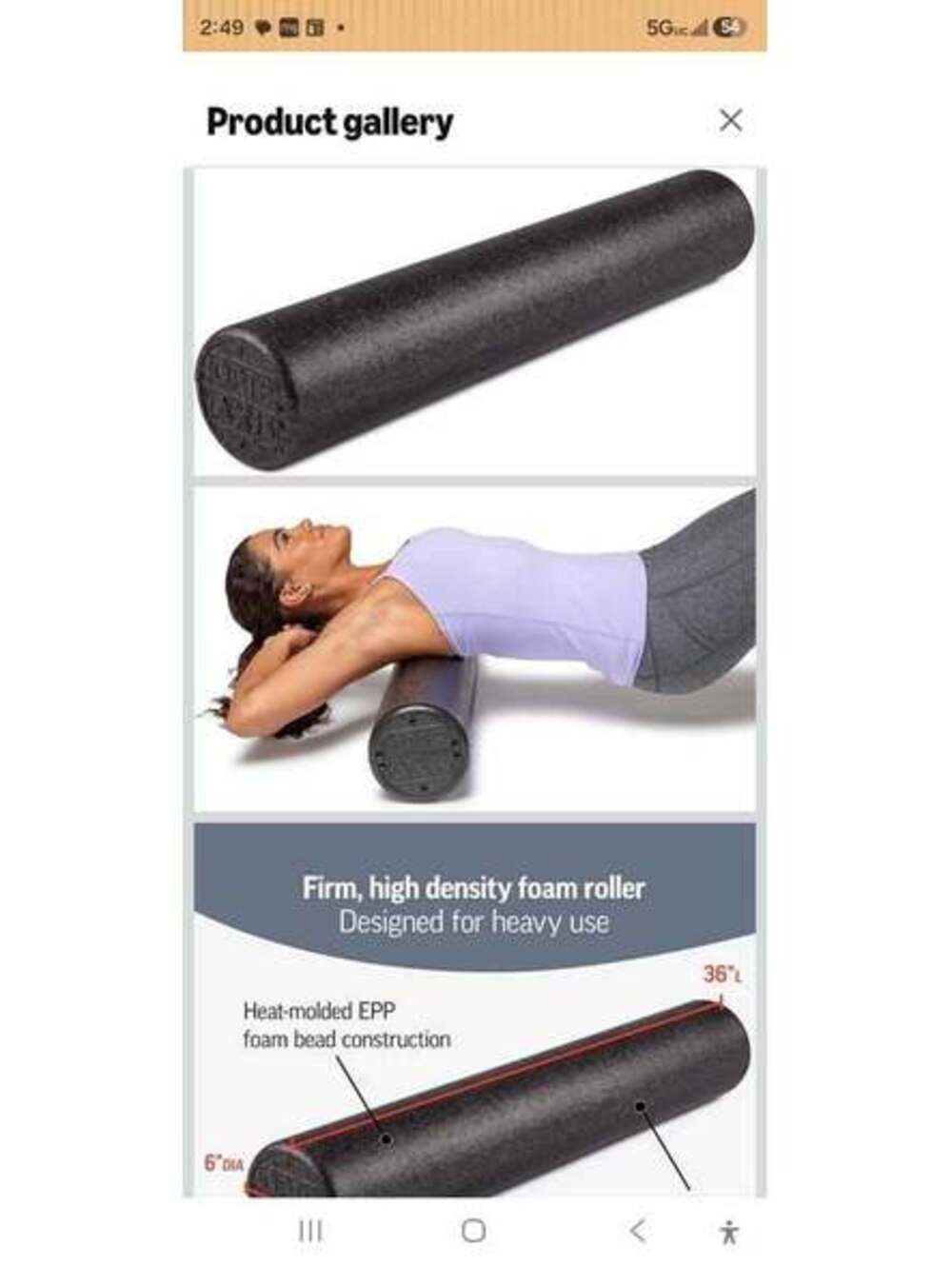 36" Black PE Roller Roll New Industrial Material Foam/Polyethylene Roll